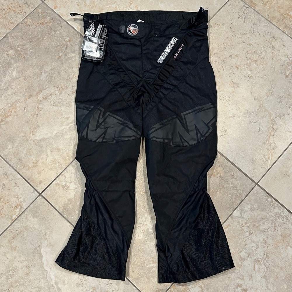 Mission Soldier Roller Hokey Pant Youth‎ JR Large Black Synslrp Inline 102660